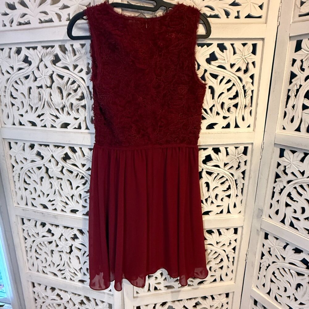 NWT Maroon Max Studio Dress Size 2 New With Tags